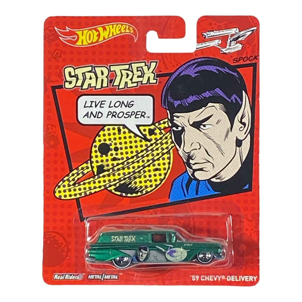 Hot Wheels '59 Chevy Delivery - Star Trek Series Spock