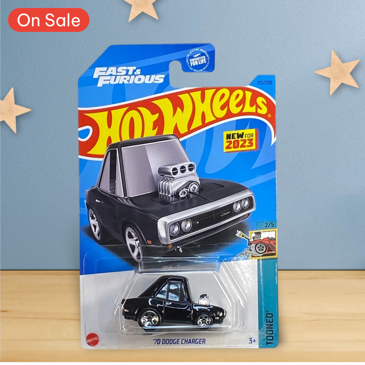 Hot Wheels '70 Dodge Charger - Fast & Furious - Tooned Series 1/5