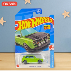 Hot Wheels '73 Honda Civic Custom - J-Imports 8/10