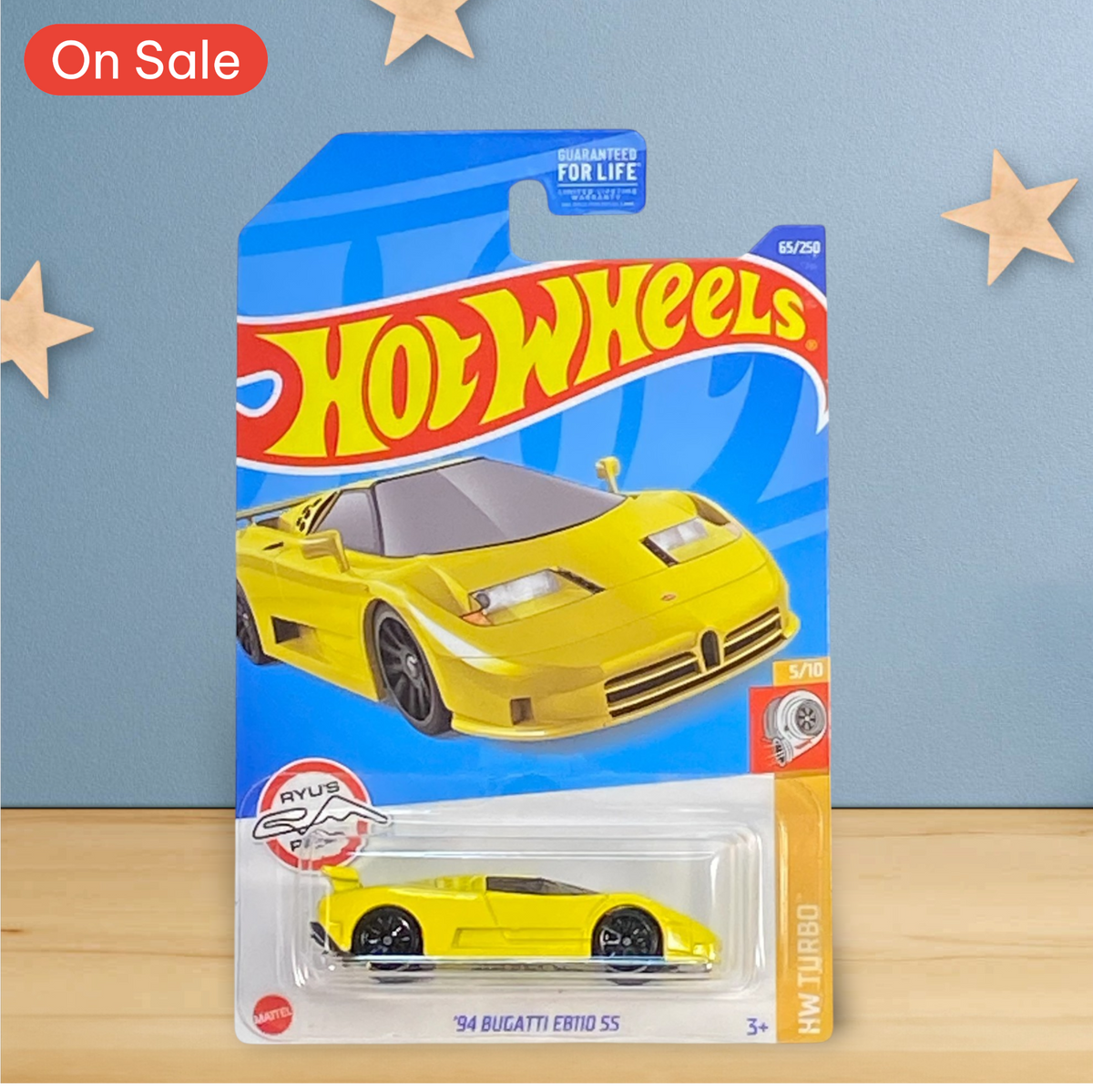 Hot Wheels '94 Bugatti EB110 SS - Turbo Series 5/10