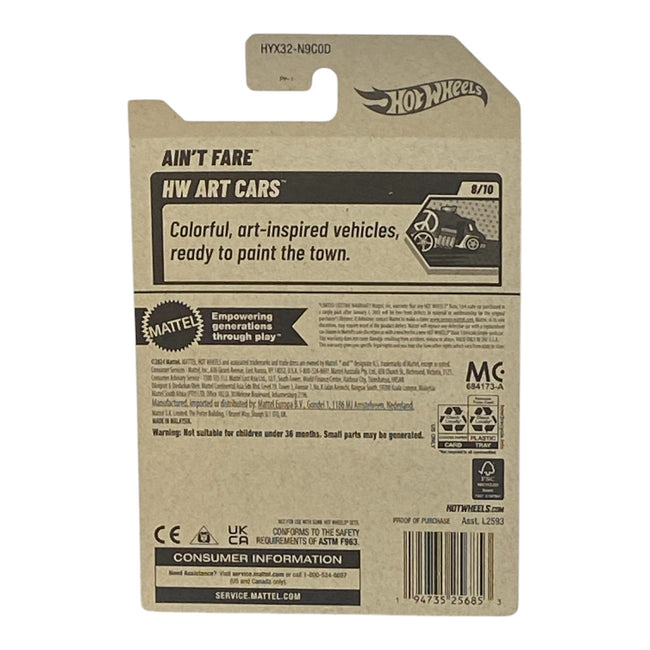 Hot Wheels Ain't Fare - Art Cars Series 8/10 Main Image