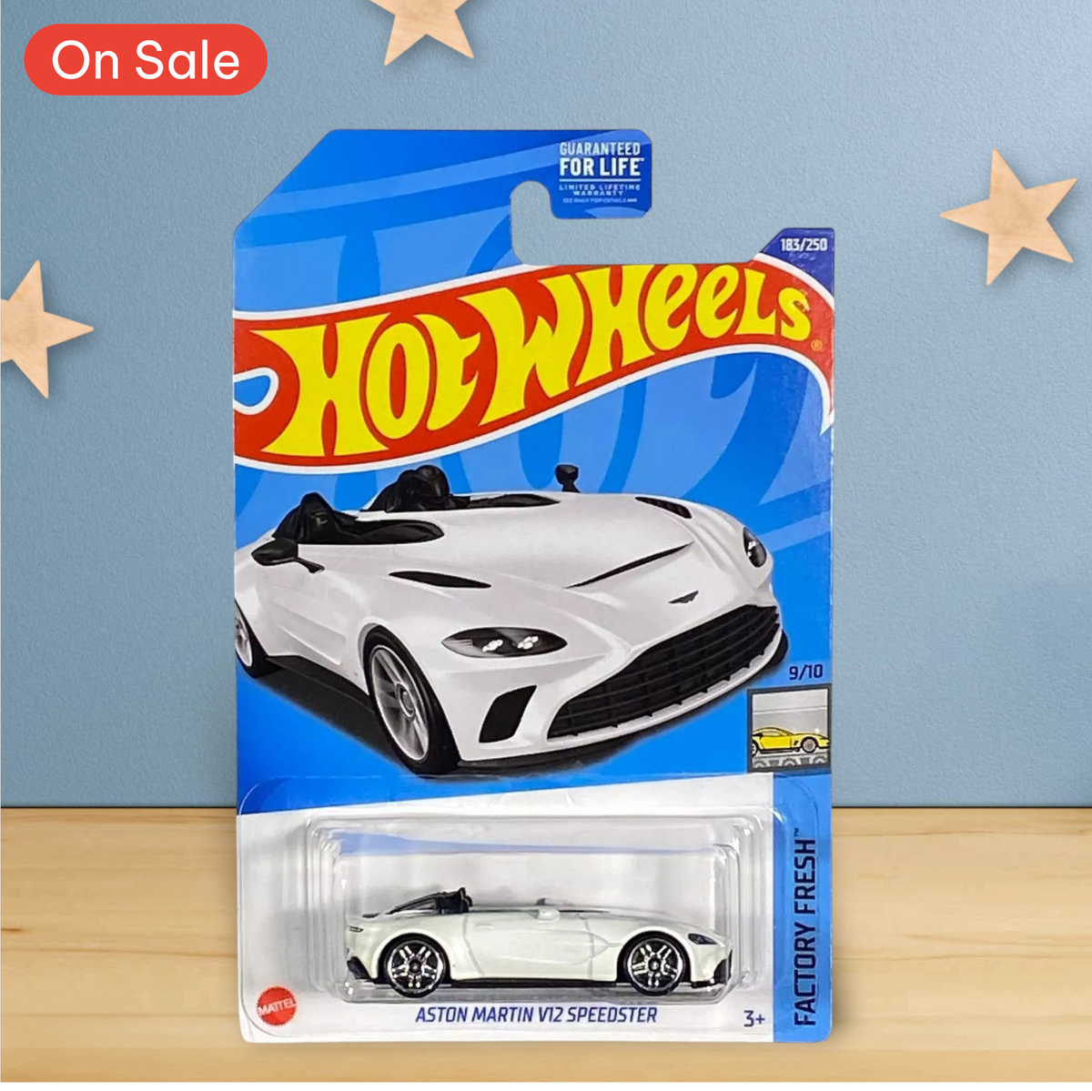 Hot Wheels Aston Martin V12 Speedster - Factory Fresh Series 9/10