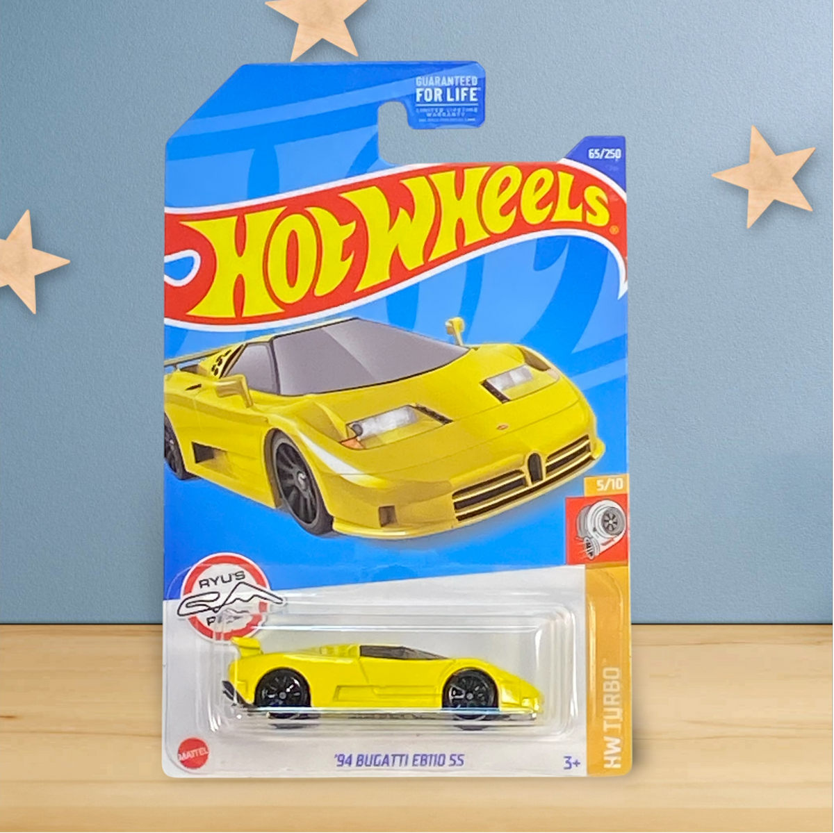 Hot Wheels '94 Bugatti EB110 SS - Turbo Series 5/10