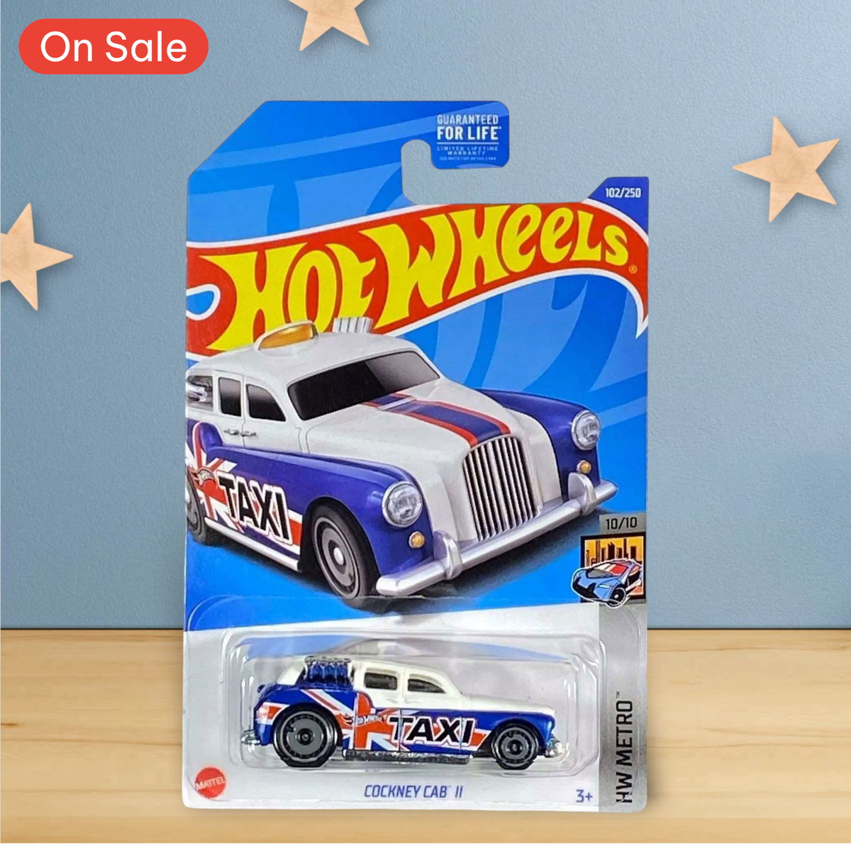 Hot Wheels Cockney Cab II - Metro Series 10/10