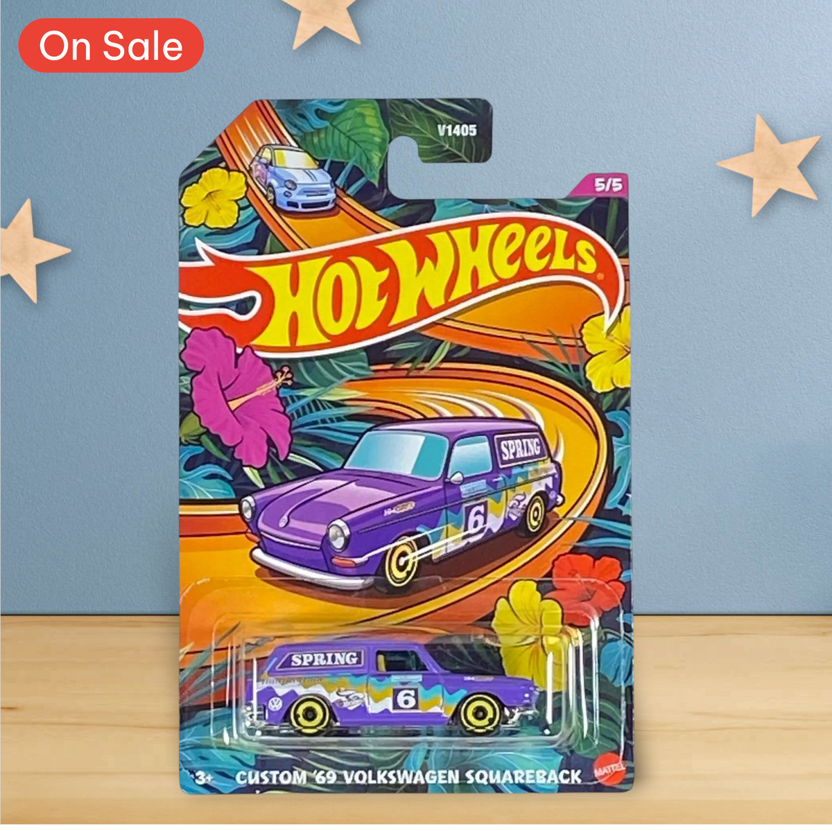 Hot Wheels Custom '69 Volkswagen Squareback - Spring 2024 Series 5/5