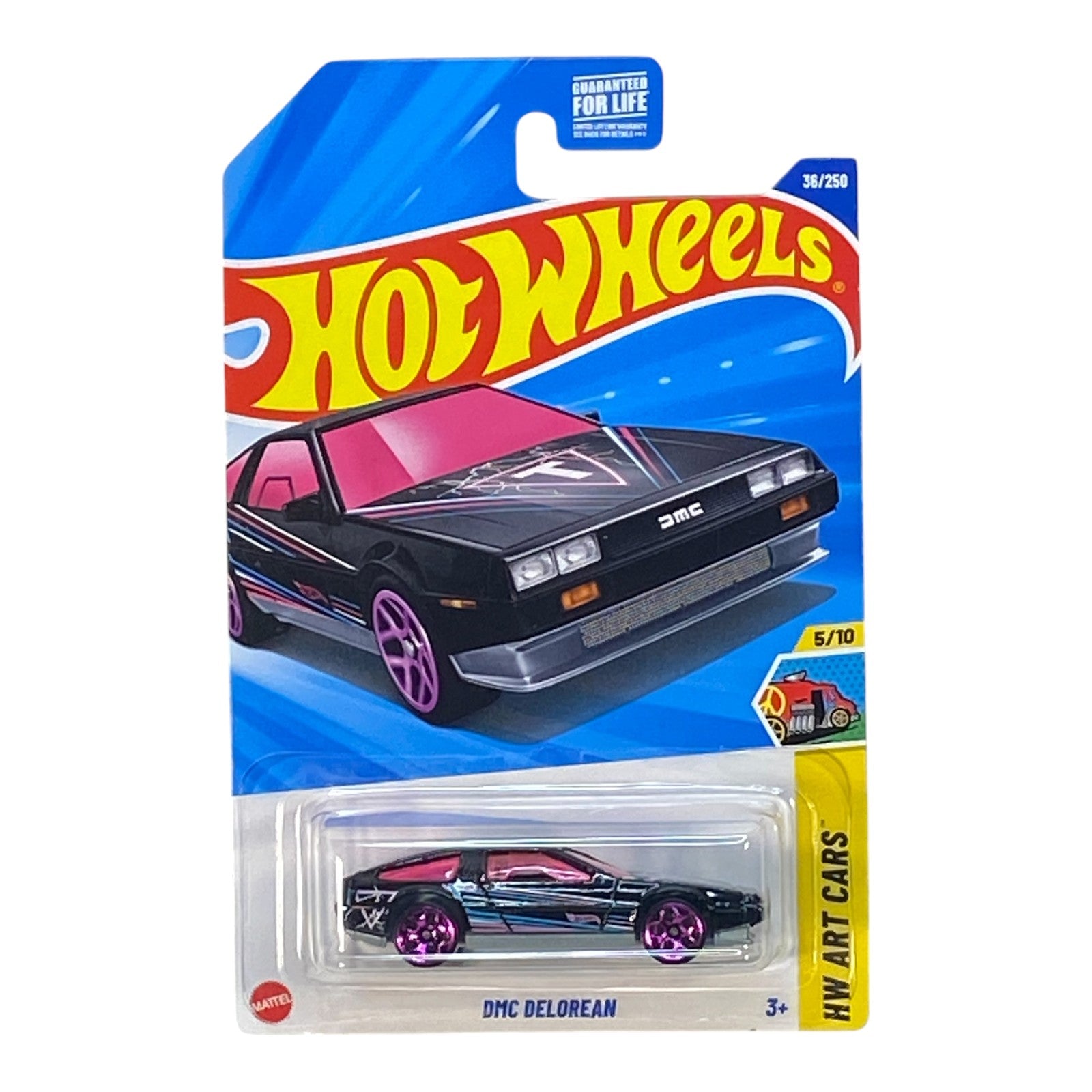 Hot Wheels DMC DeLorean - Art Cars Series 5/10 Main image