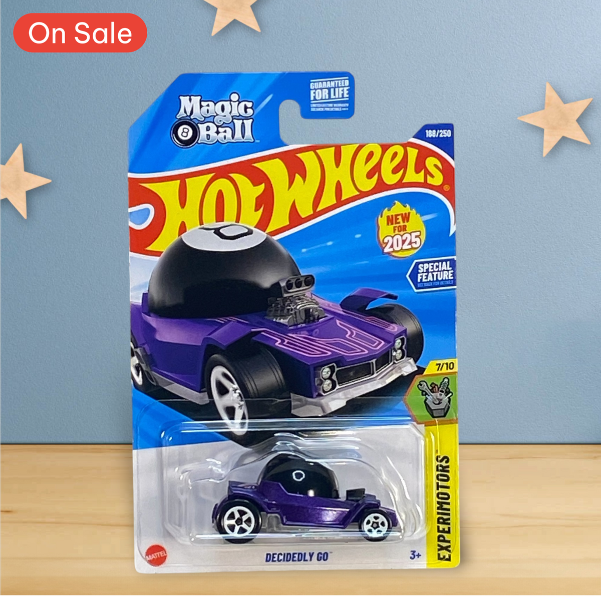 Hot Wheels Decidedly Go Magic 8 Ball - Experimotors Series 7/10