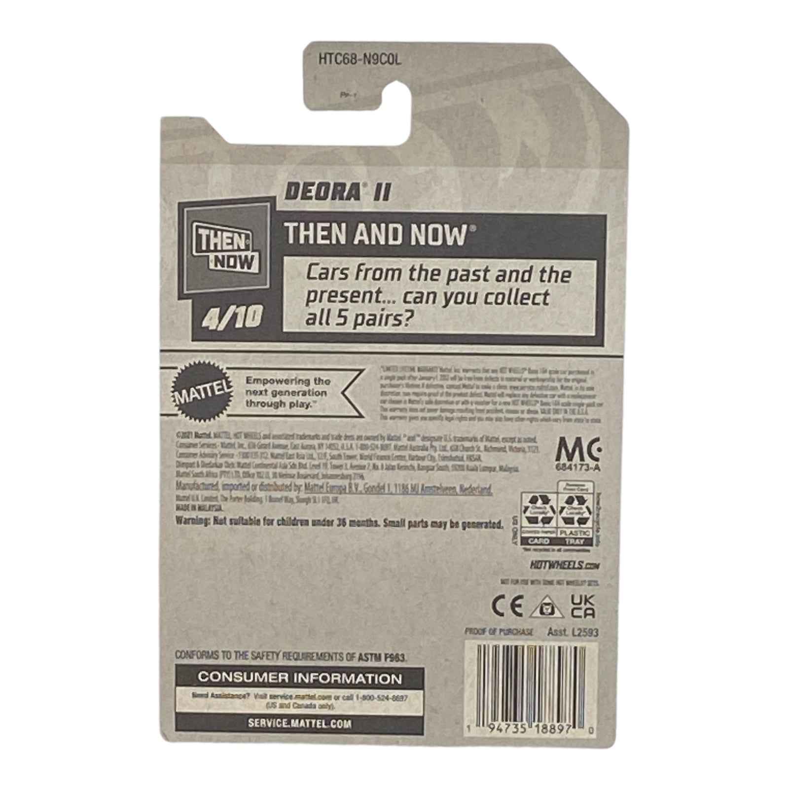 Hot Wheels Deora II - Then And Now Series 4/10 -