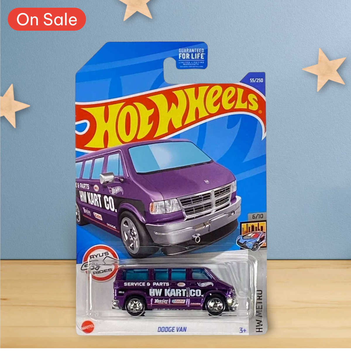 Hot Wheels Dodge Van - Metro Series 6/10