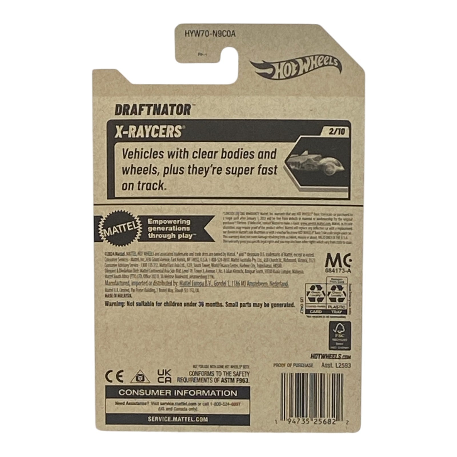 Hot Wheels Draftnator - X-Raycers Series 2/10