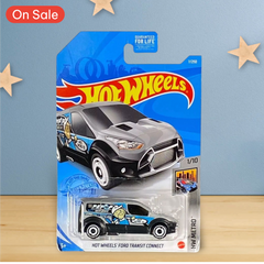 Hot Wheels Ford Transit Connect (Silver) - Metro Series 1/10
