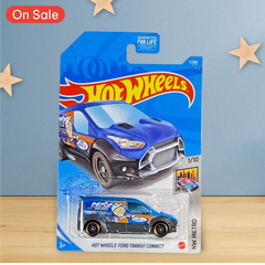 Hot Wheels Ford Transit Connect (Blue) - Metro Series 1/10