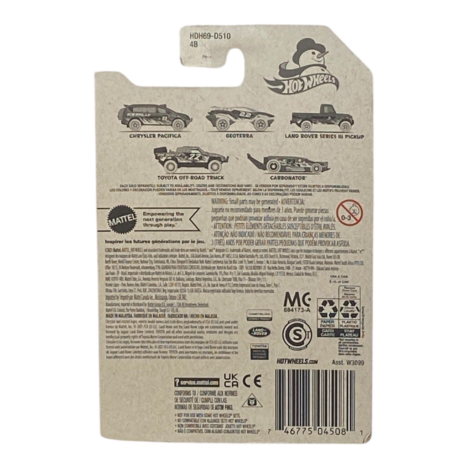 Hot Wheels Geoterra - Winter Series 2/5 Secondary image