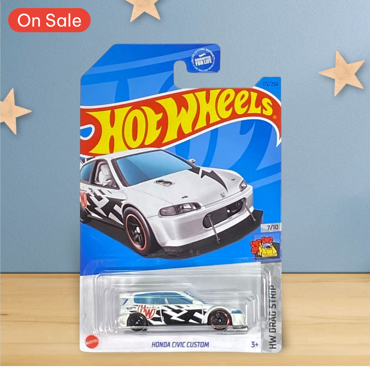 Hot Wheels Honda Civic Custom - Drag Strip Series 7/10