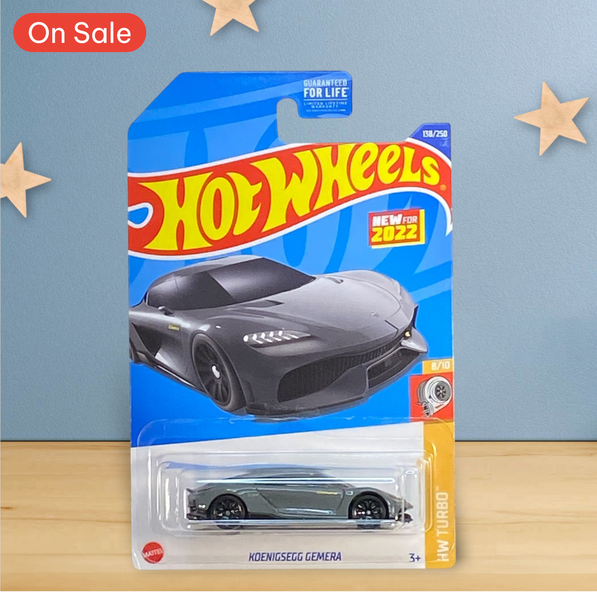Hot Wheels Koenigsegg Gemera - Turbo Series 8/10