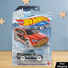 Hot Wheels Land Rover Series III Pickup - Winter Series 3/5