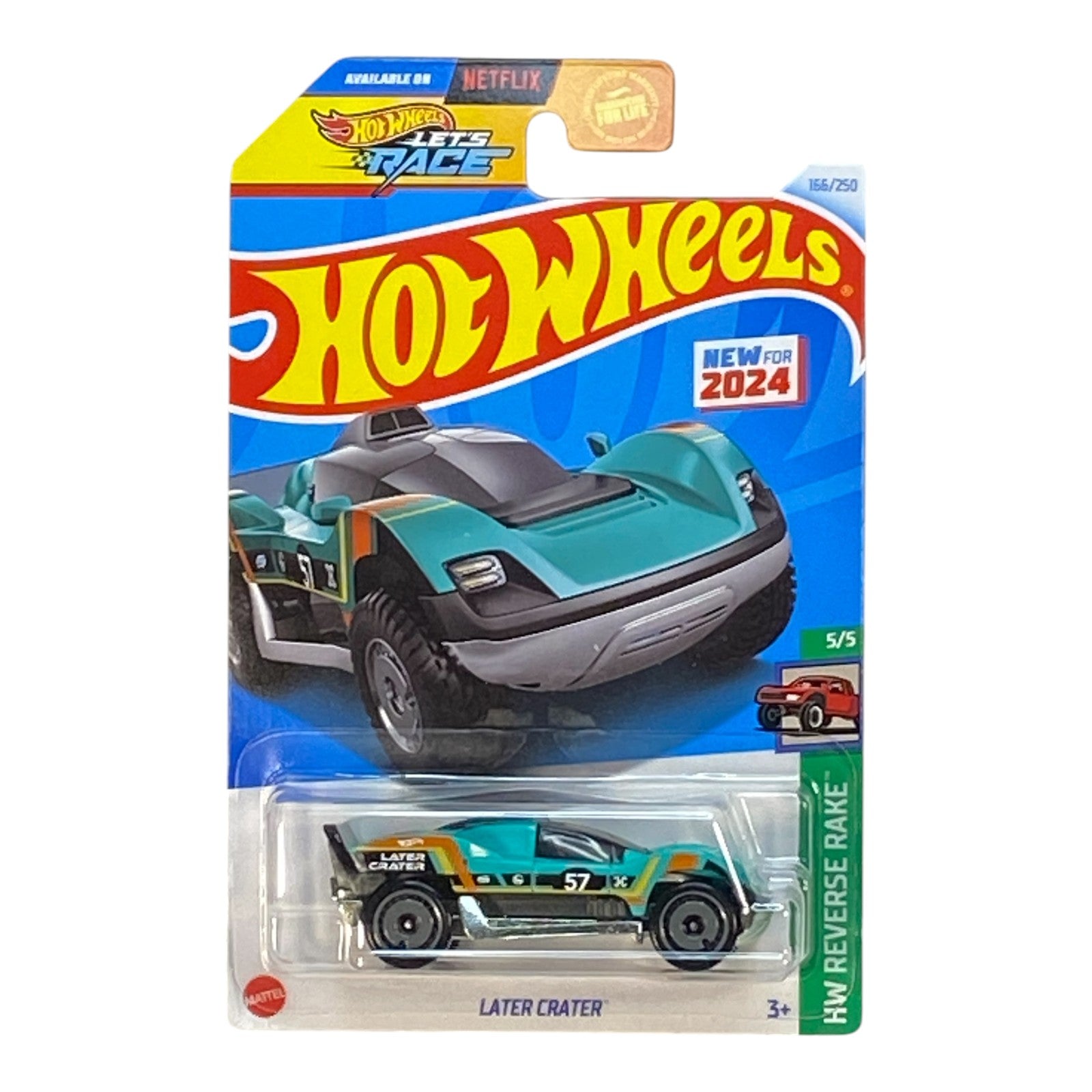 Hot Wheels Later Crater - Reverse Rake Series 5/5 Main image