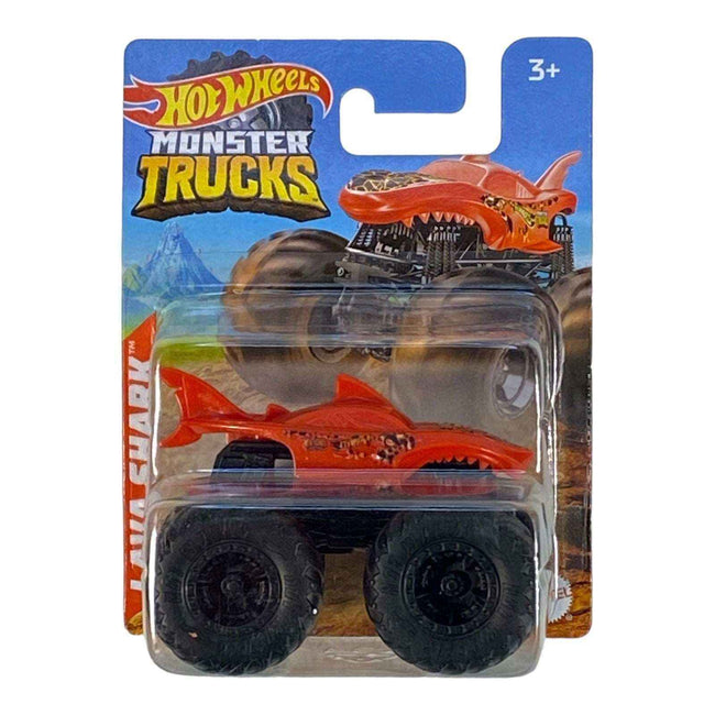 Hot Wheels Lava Shark - Monster Trucks Series 1:70 Scale - Hover Image