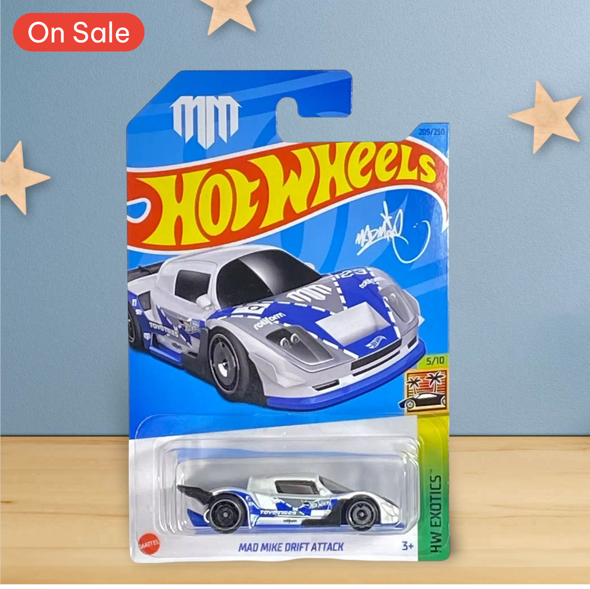 Hot Wheels Mad Mike Drift Attack - Exotics Series 5/10