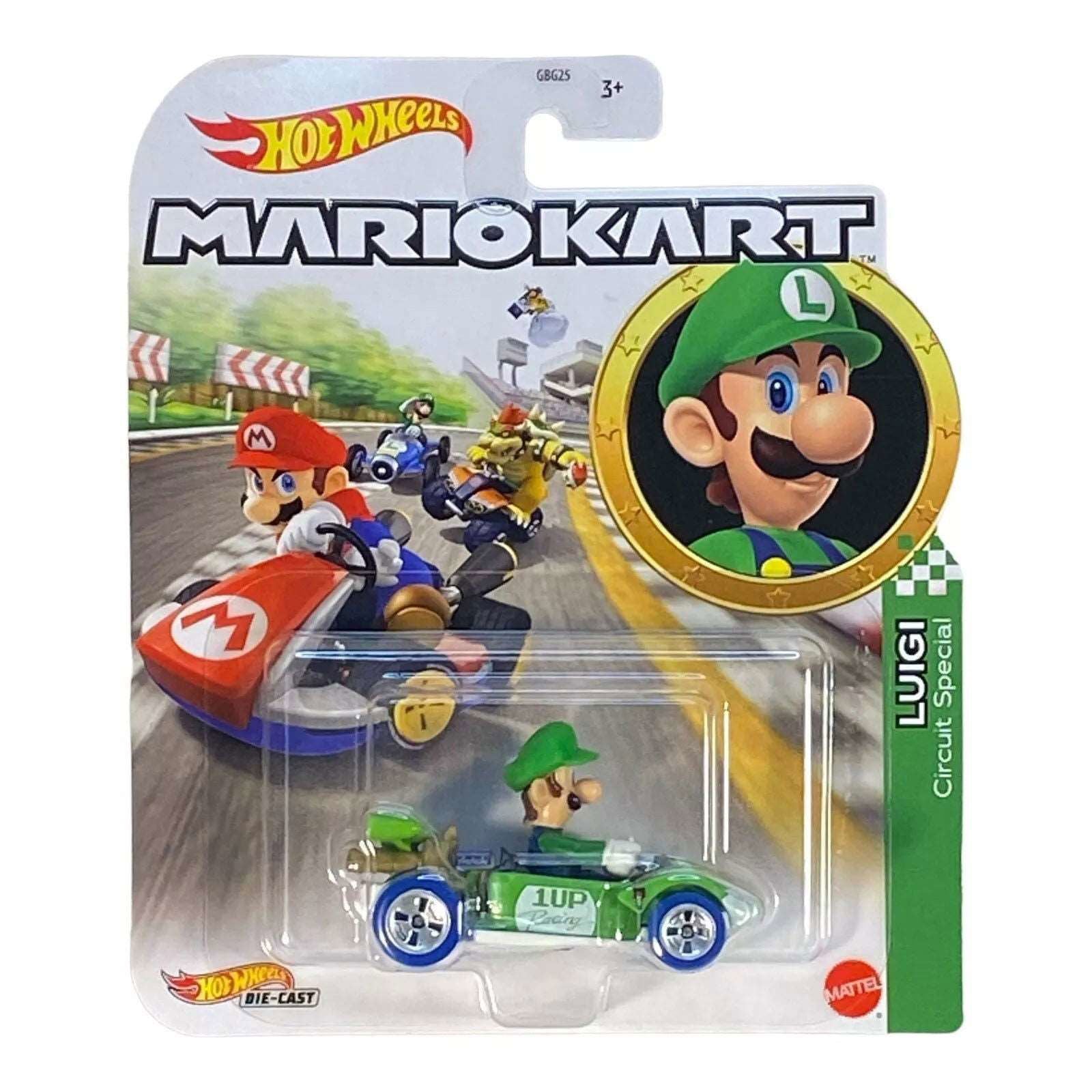 Hot Wheels Mario Kart : Luigi Circuit Special - Collectors World Toys