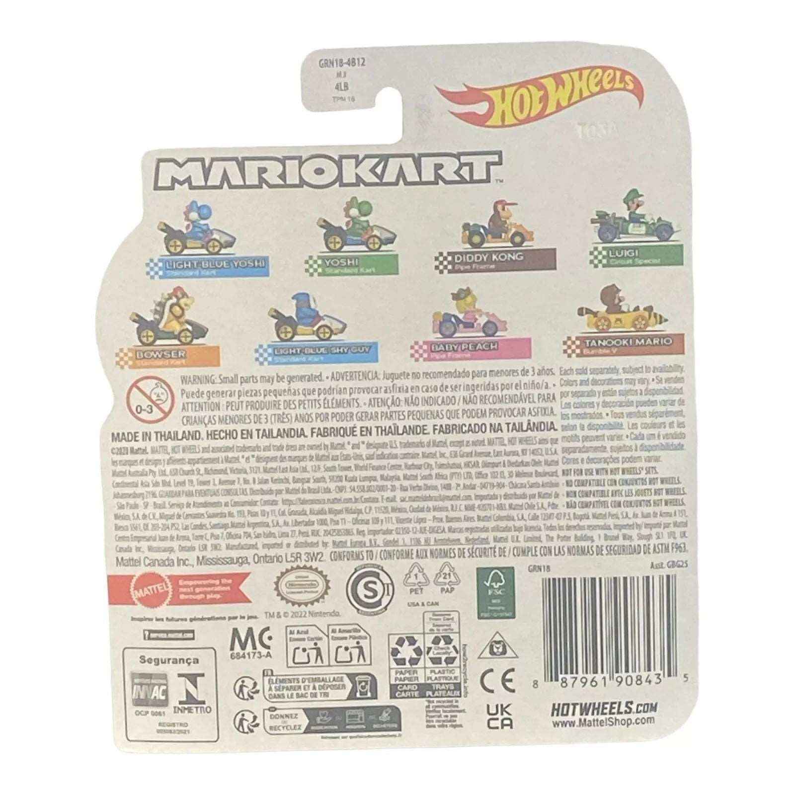Hot Wheels Luigi Circuit Special - Mario Kart Series Secondary image