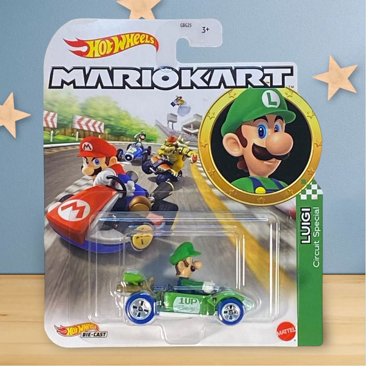 Hot Wheels Mario Kart : Luigi Circuit Special - Collectors World Toys