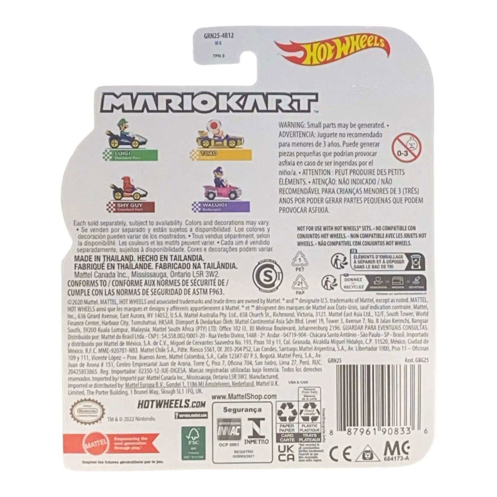 Hot Wheels Mario Kart: Shy Guy Standard Kart - Collectors World Toys