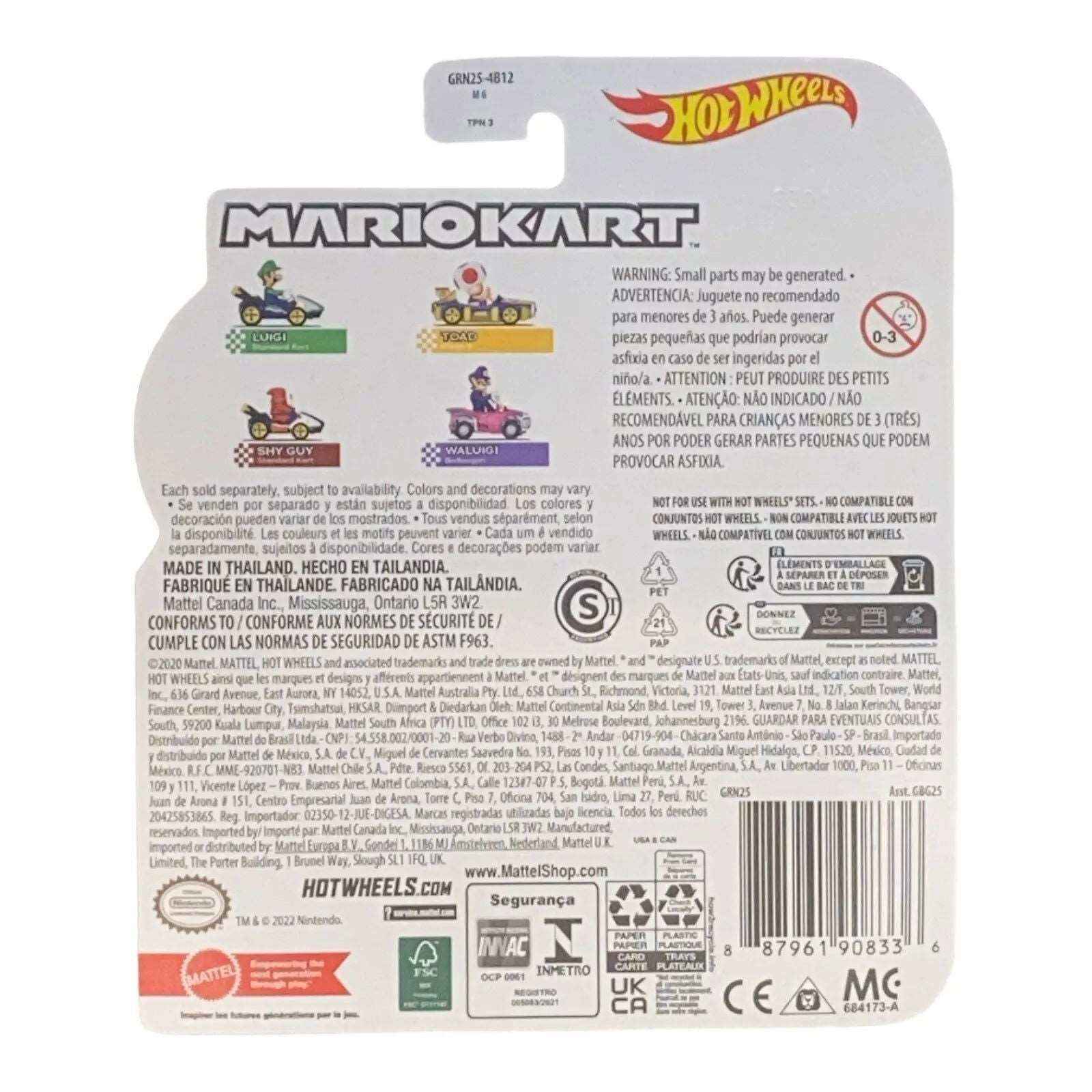 Hot Wheels Mario Kart: Shy Guy Standard Kart Secondary image