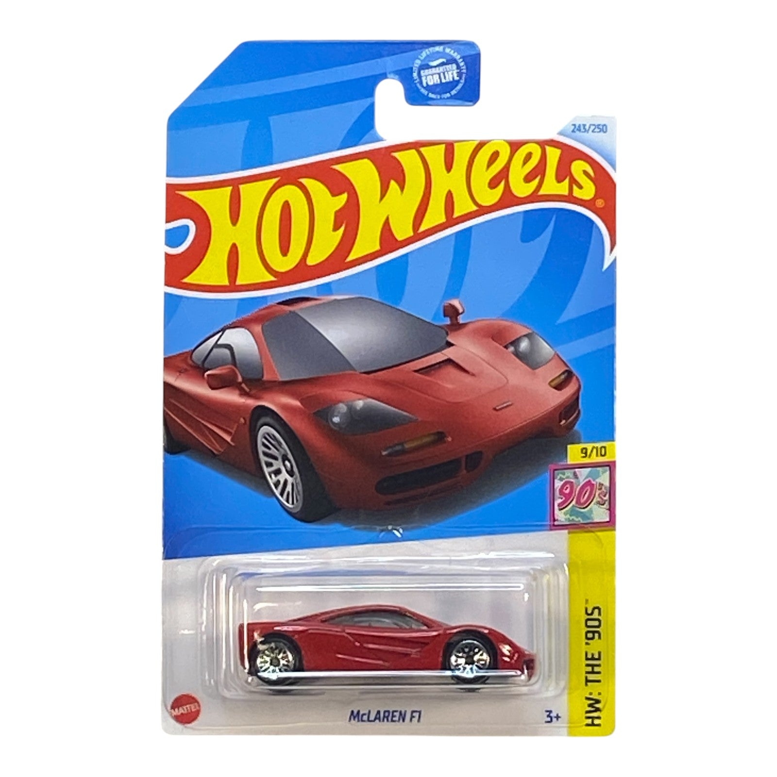 Hot Wheels McLaren F1 - The '90s Series 9/10 Main image