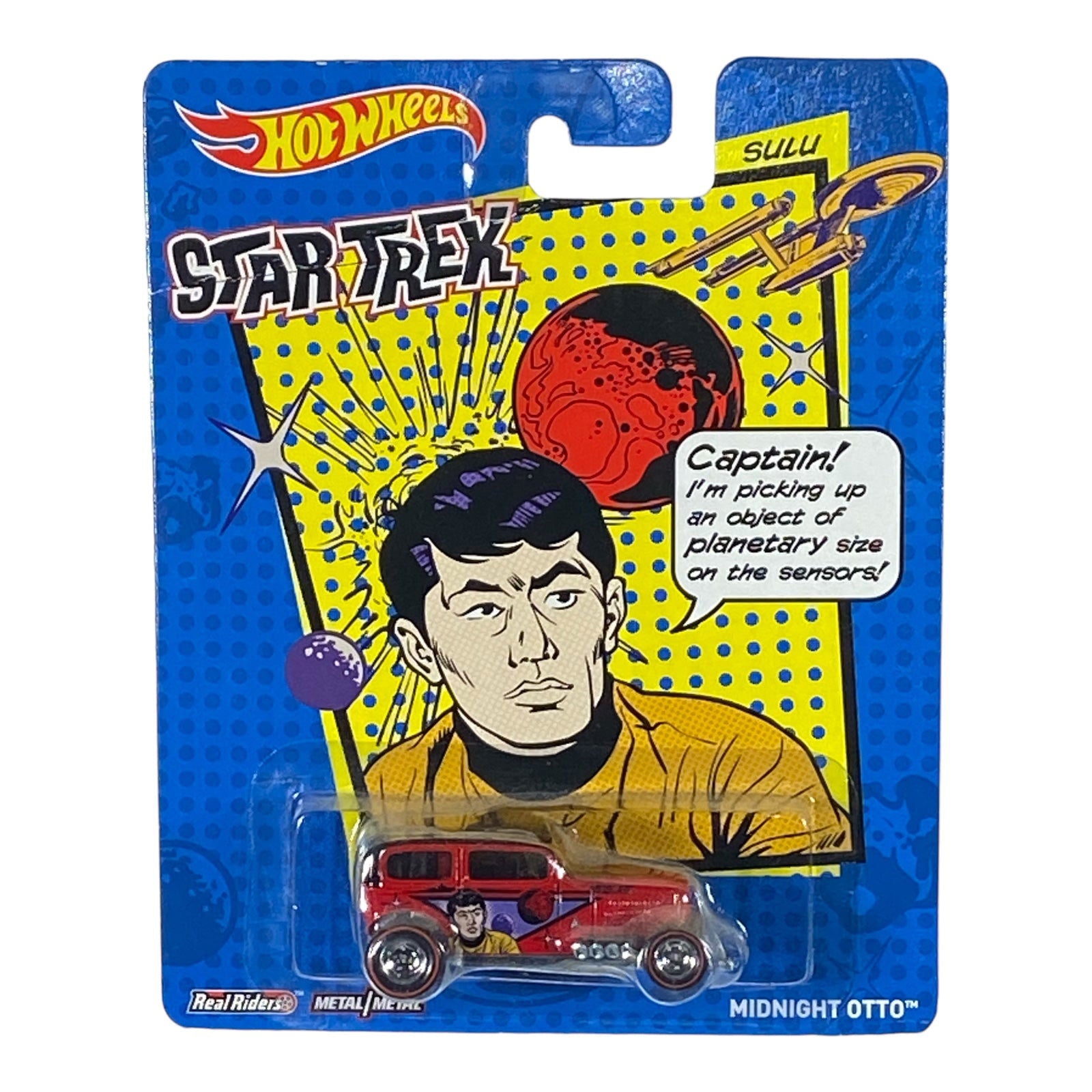 Hot Wheels Midnight Otto - Star Trek Series Sulu - Collectors World Toys