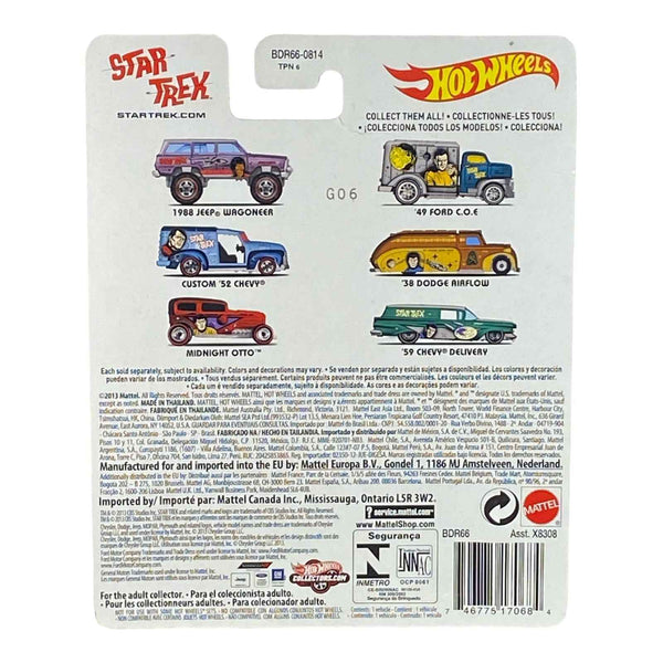 Hot Wheels Midnight Otto - Star Trek Series Sulu