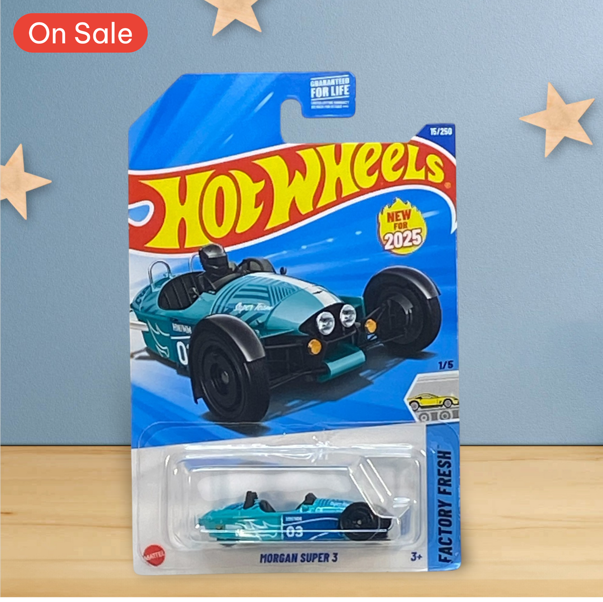 Hot Wheels Morgan Super 3 - Factory Fresh Series 1/5