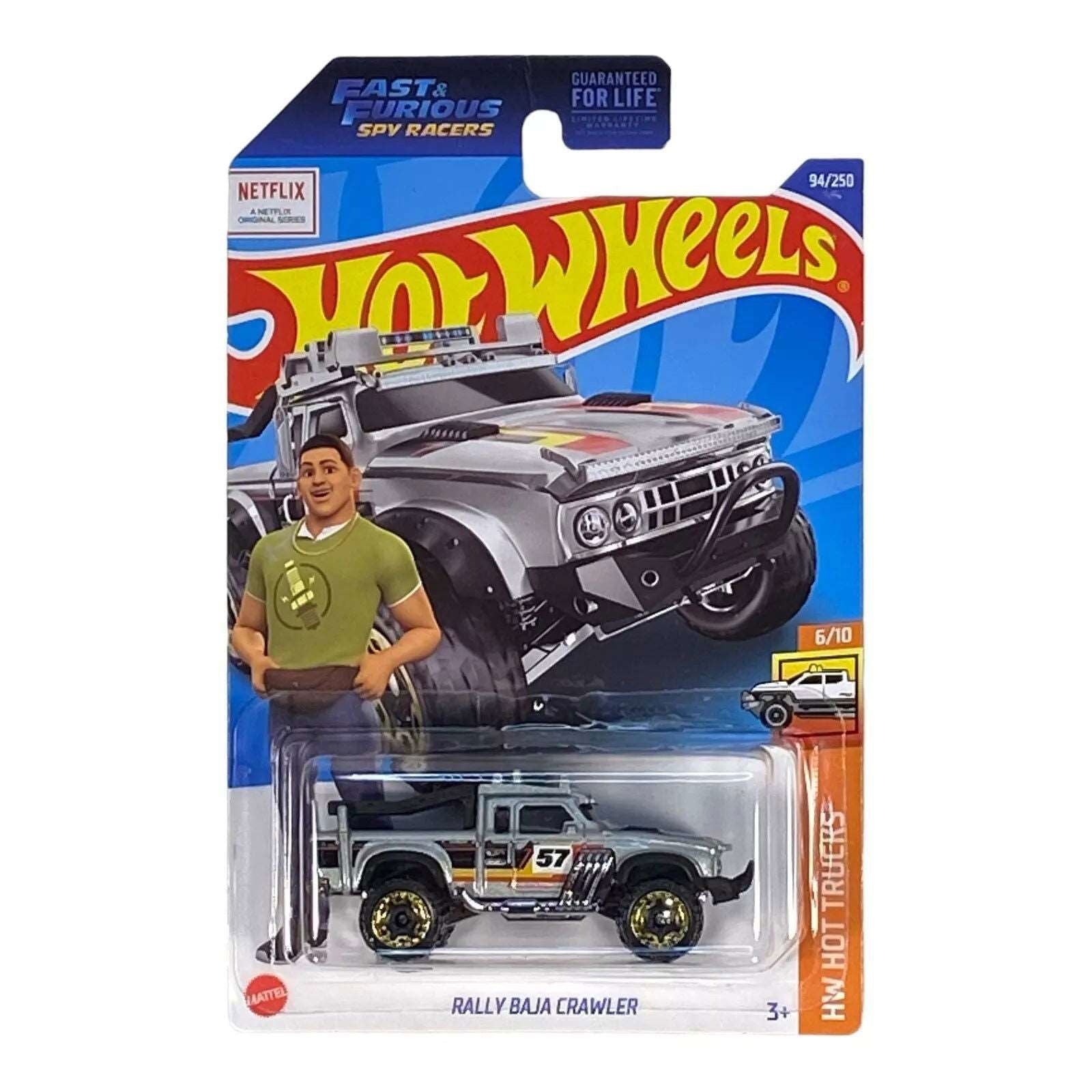 Hot Wheels Rally Baja Crawler - Fast & Furious Spy Racers - Hot Trucks Series - Collectors World Toys