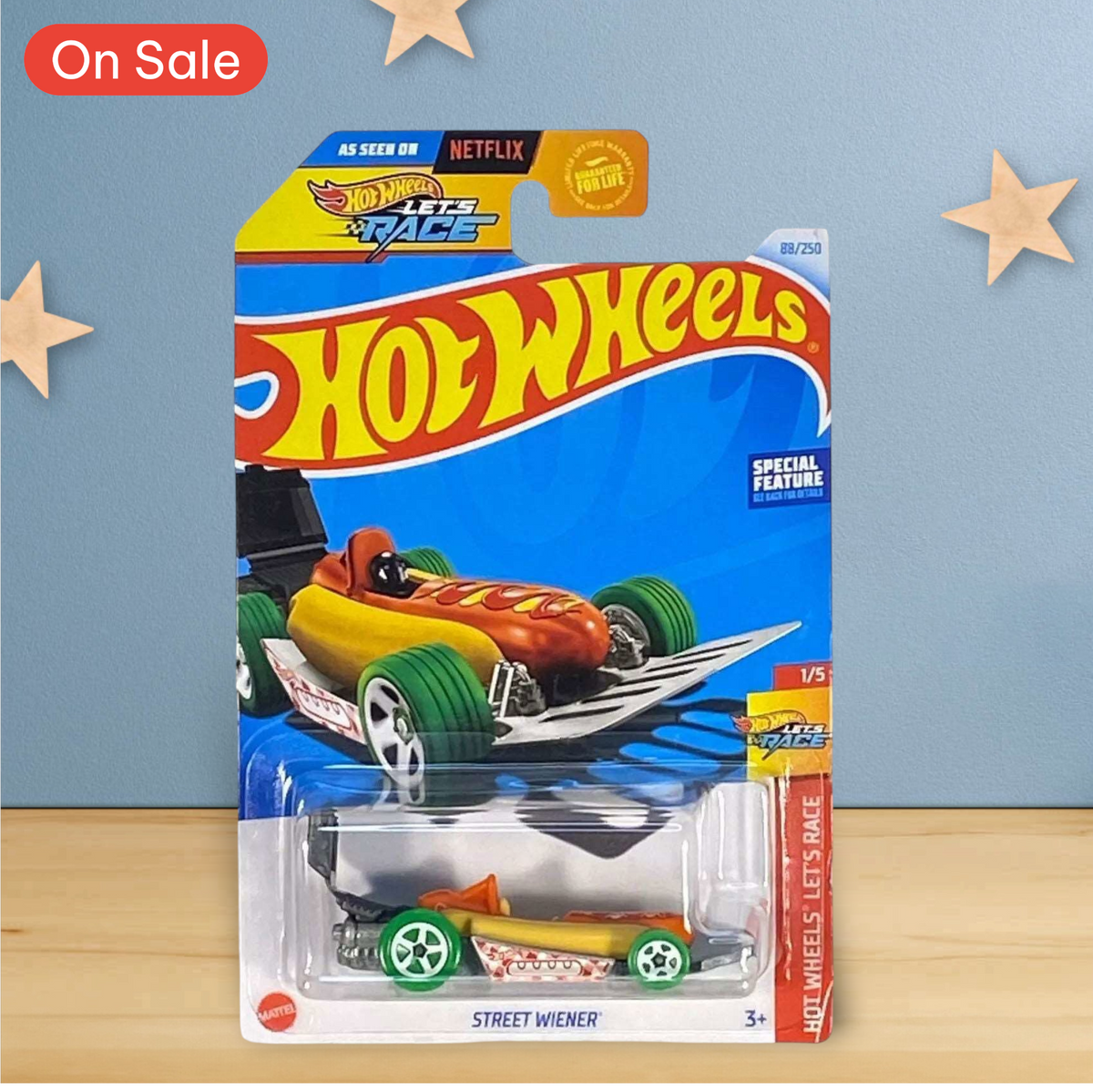 Hot Wheels Street Wiener - Hot Wheels Let's Race Series 1/5
