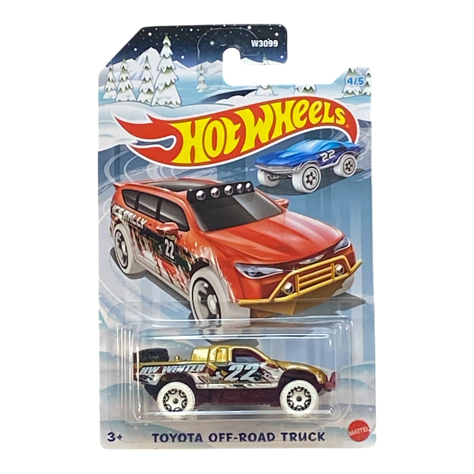 Hot Wheels Toyota Off-Road Truck - Winter Series 4/5 Main image