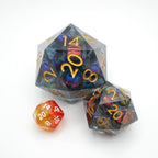 Hydra's Eyes | Giant D20 Moving Eye DnD Dice | Acrylic RPG Gaming Dice - Collectors World Toys