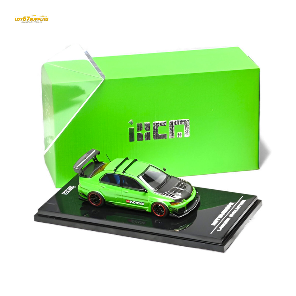 (Pre-Order) IHCM Mitsubishi Lancer Evo IX - Parrot Green 1:64
