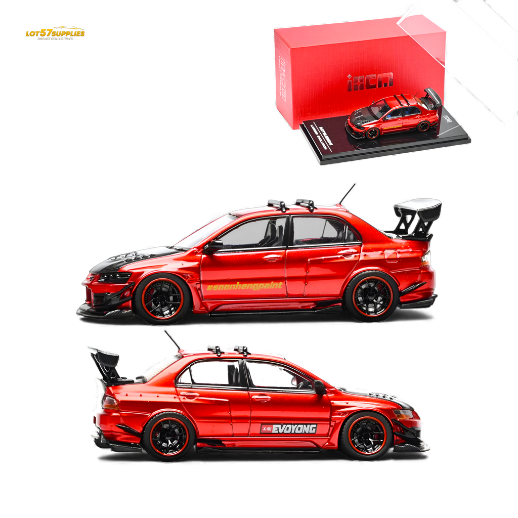 (Pre-Order) IHCM Mitsubishi Lancer Evo IX - Metallic Red 1:64