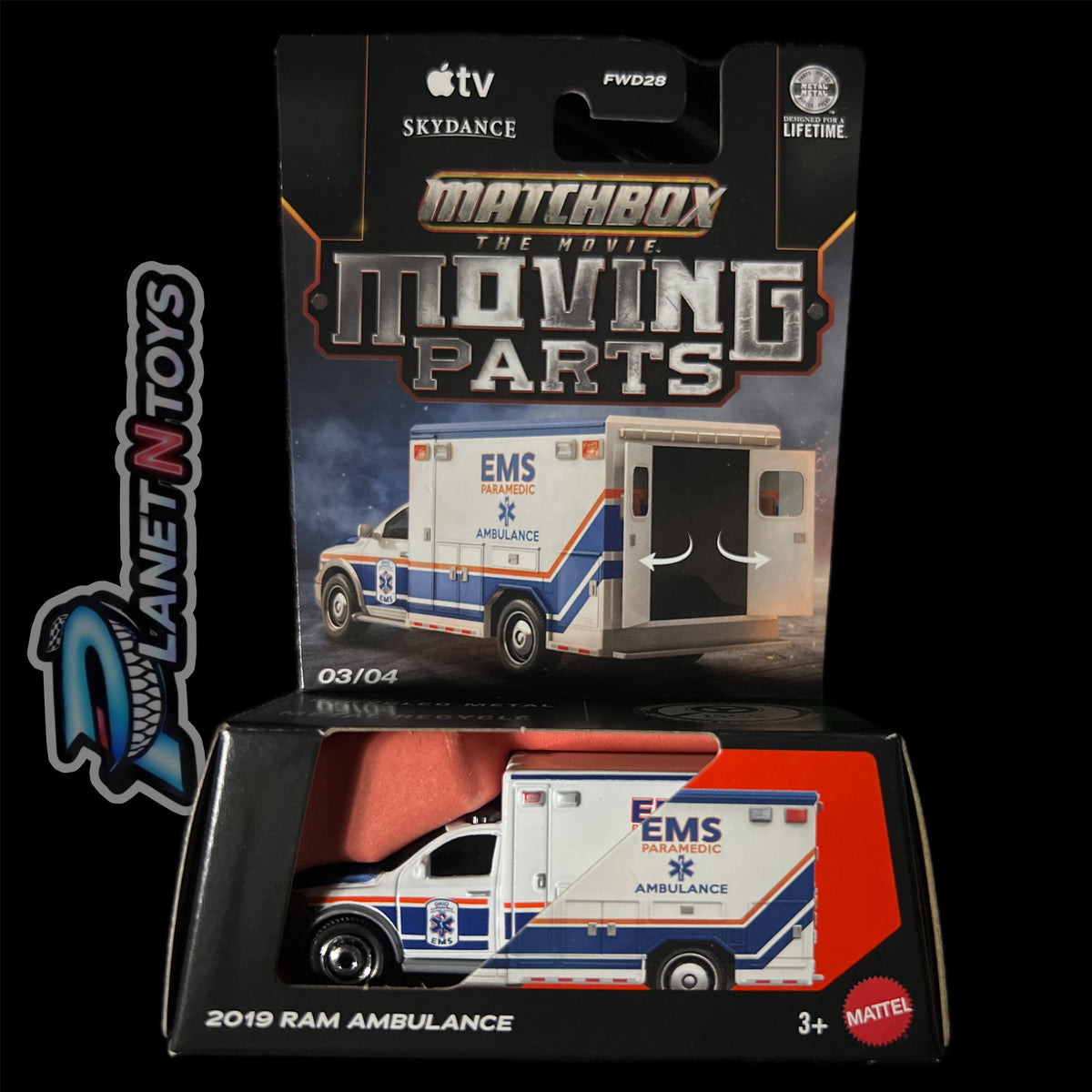 Matchbox Moving Parts Assorted