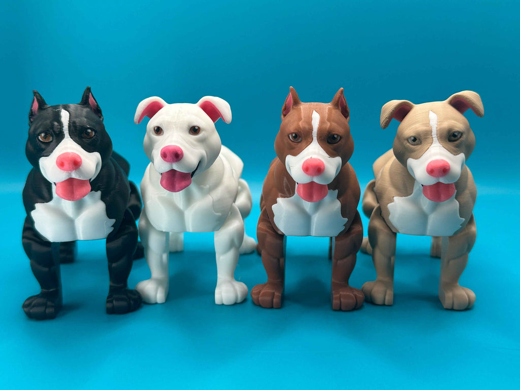 3D Printed Pitbull Toy