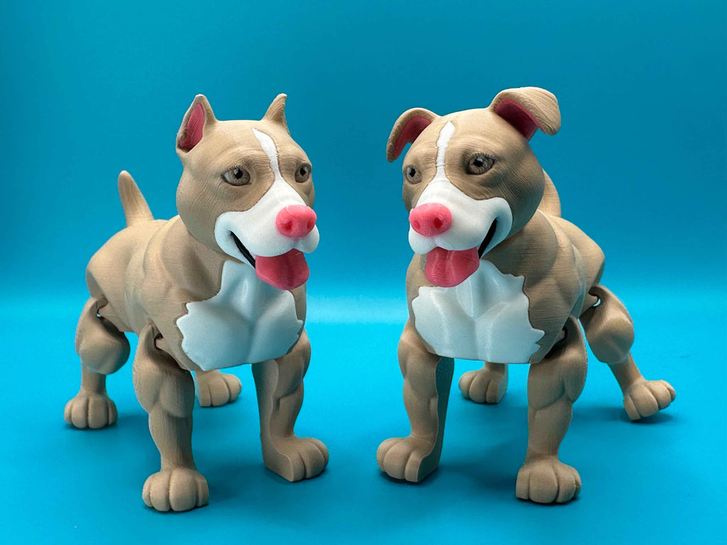 3D Printed Pitbull Toy