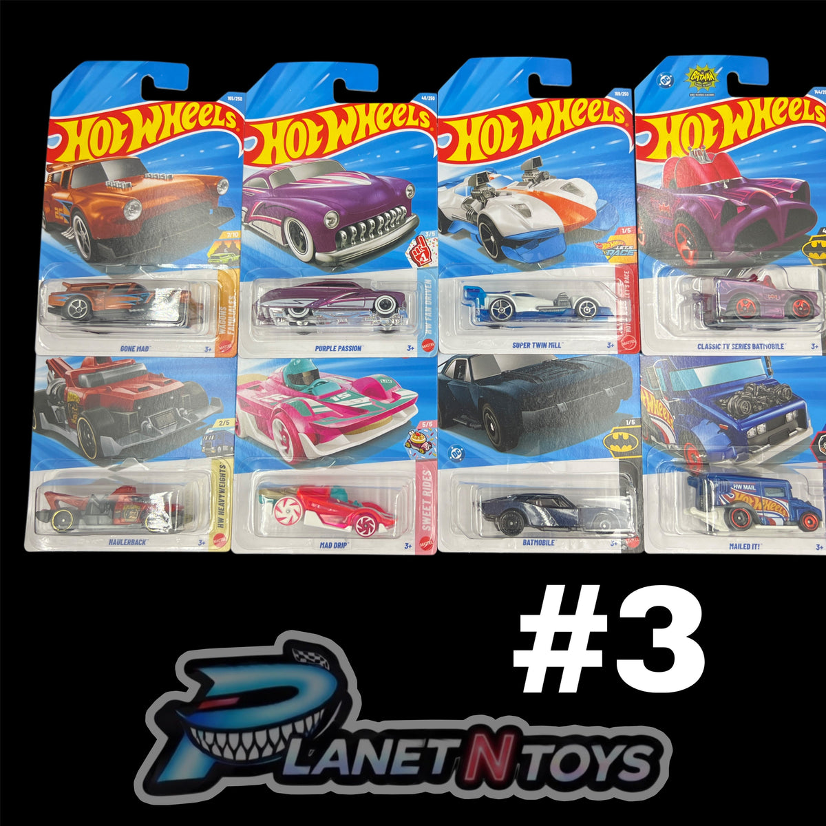 Hot Wheels Fantasy Cars Bundle