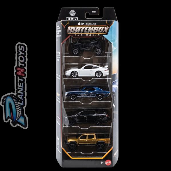 Hot Wheels / matchbox 5-cars Pack Assorted (Nissan, F1, Fast & Furious, Nightburnerz, Motor Show, & More)