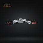 CM Model Porsche 964 Widebody Nero Gray 1:64 - Collectors World Toys