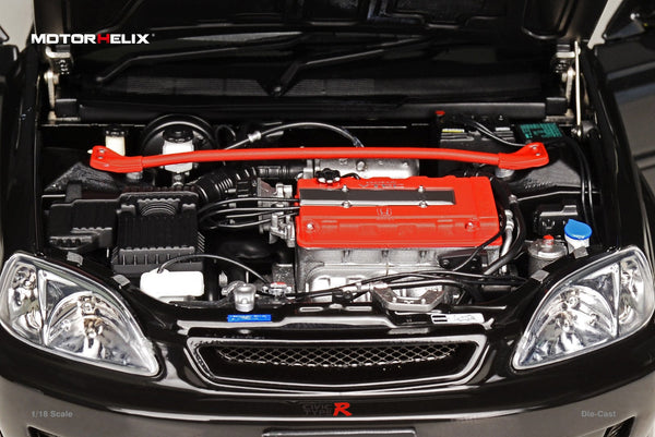 MOTORHELIX Honda Civic Type-R EK9-120 SILVER 1:18