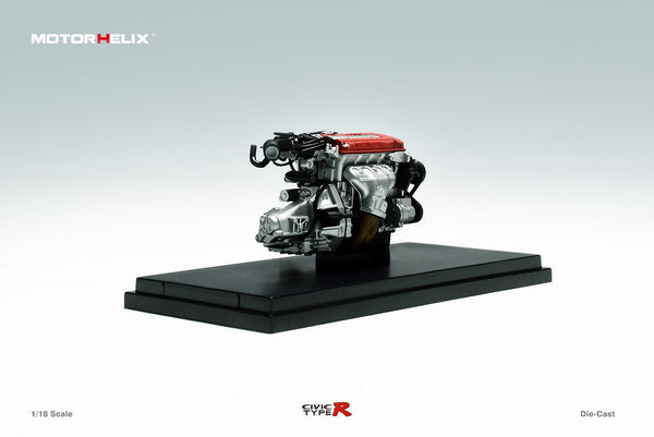 MOTORHELIX Honda Civic Type-R EK9-120 SILVER 1:18