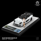 TimeMicro Mazda RX-7 VeilSide BLACK / GREEN / WHITE 1:64 - Collectors World Toys