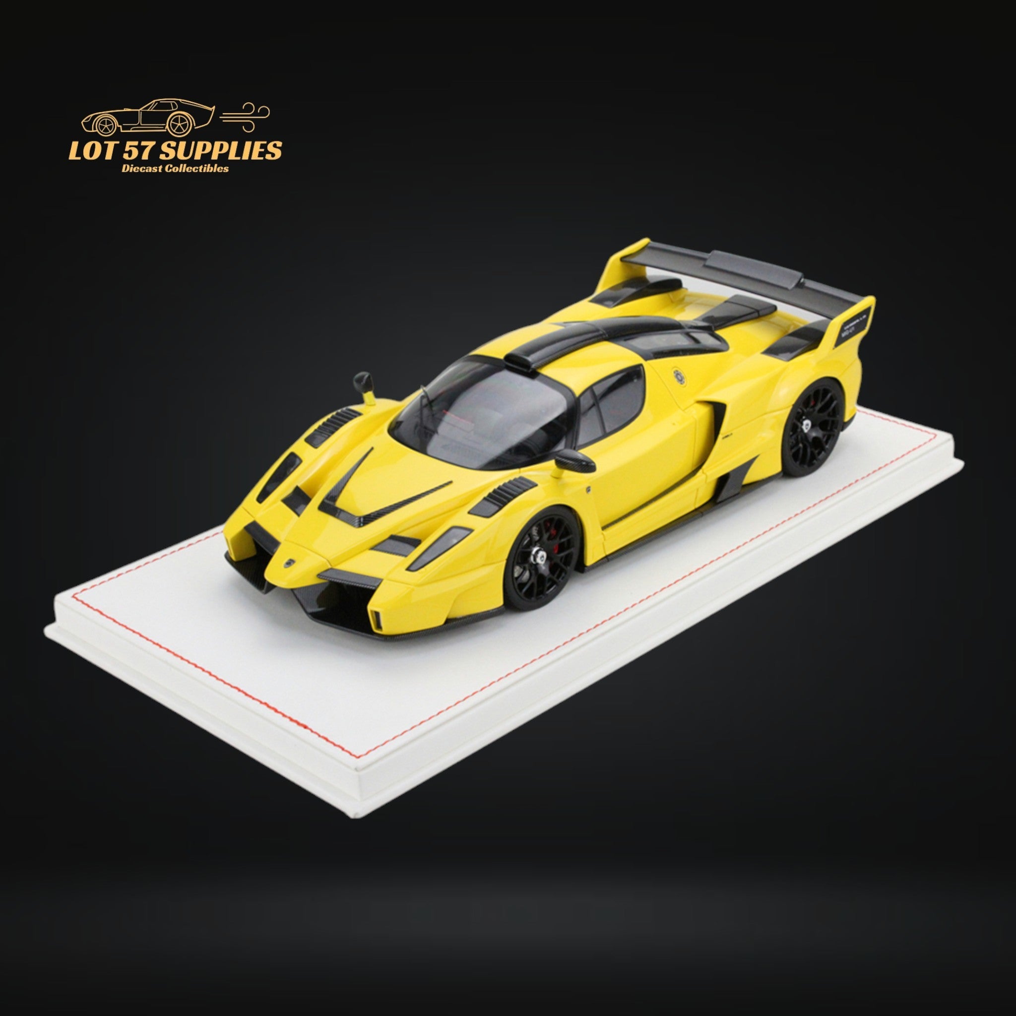 NA Enzo Gemballa MIG U1 Resin Model YELLOW 1:18 Limted to 66 Pieces Main image