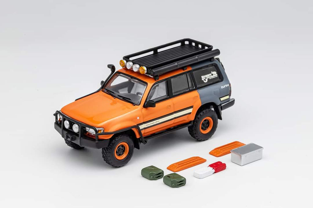 GCD Toyota Land Cruiser LC80 Modified Version With Accessories 1:64 - Collectors World Toys