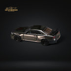 Street Weapon Skyline GTR R34 V-SPEC-II Chrome Plated Limited to 599 Pcs 1:64